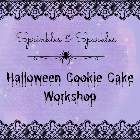 Halloween Cookie Cake Workshop